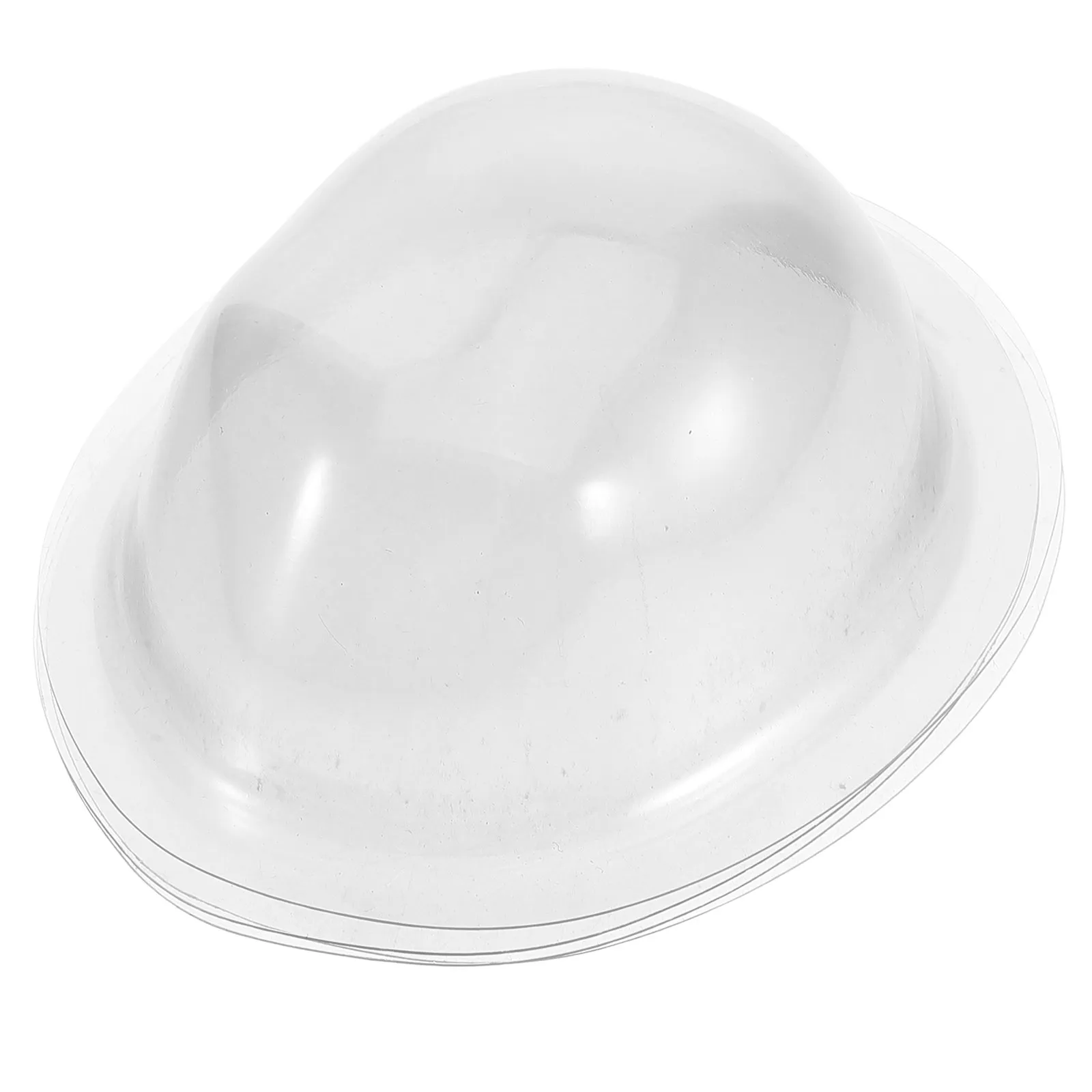 4 Pcs Clear Face Mask for Plastic Masks Display Cover Diy Craft Anti-scratch Covers Toy The