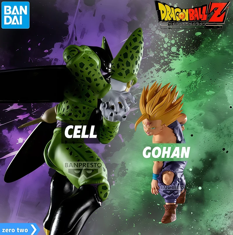 

in stock Genuine BANDAI NAMCO BANPRESTO DRAGON BALL Z MATCH MAKERS Gohan CELL Collector Figurine Toys New and unopened doll gift