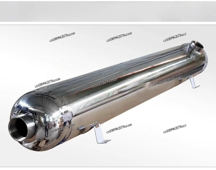 

Bath Spa 304 Stainless Steel MF80-400 Heat Exchanger Three T Tubular Hot and Cold Water Exchanger