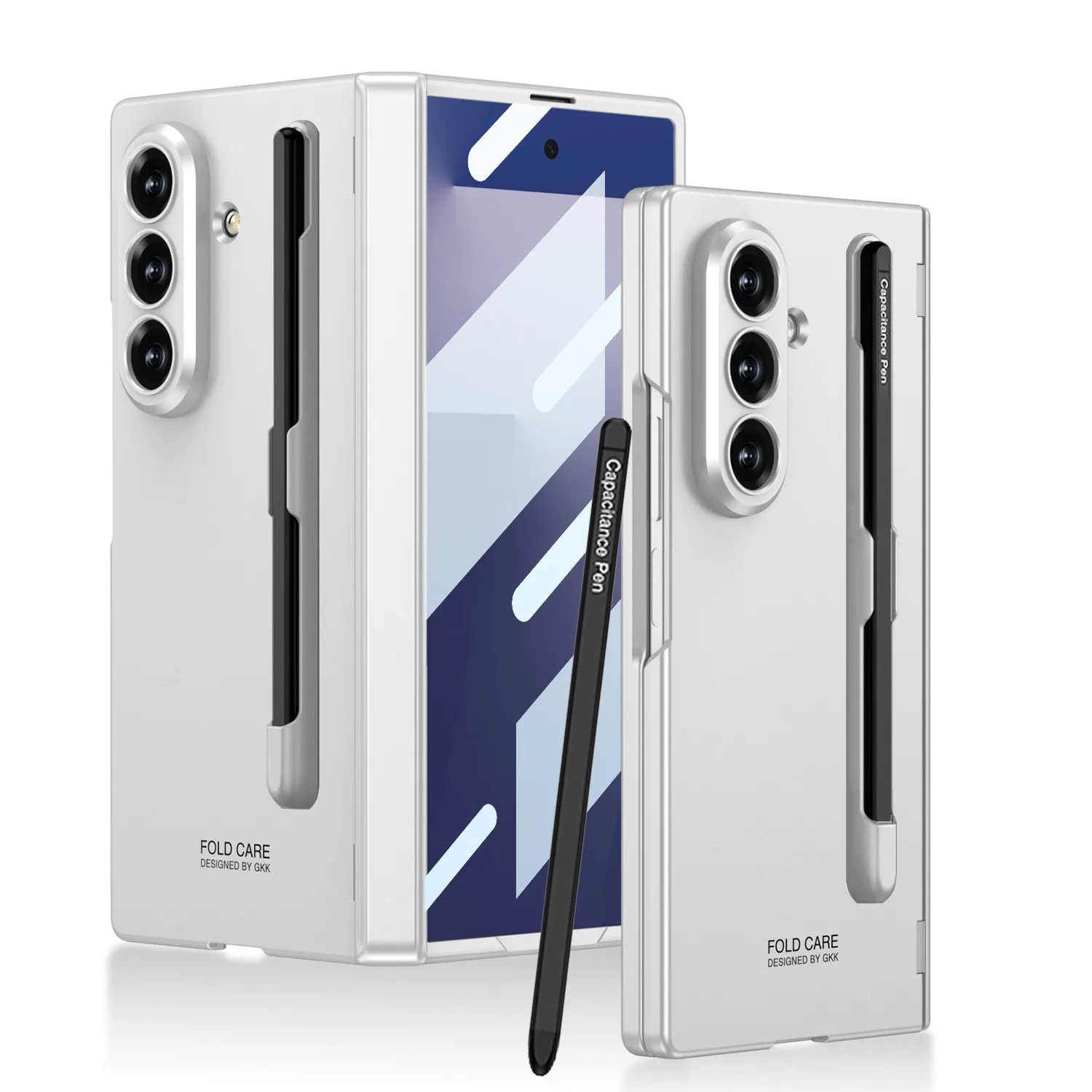 

For Samsung Z Fold 7 folding mobile phone case pen slot phone protective cover