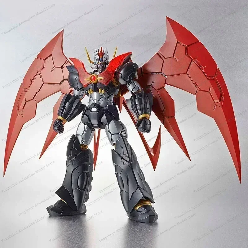 BANDAI-HG Figuras De Ação Anime, Modelos De Montagem Em Estoque, Grande Mazinger Z, Ironinger Mazzinger Z, INFINITIZADOR, 1: 144