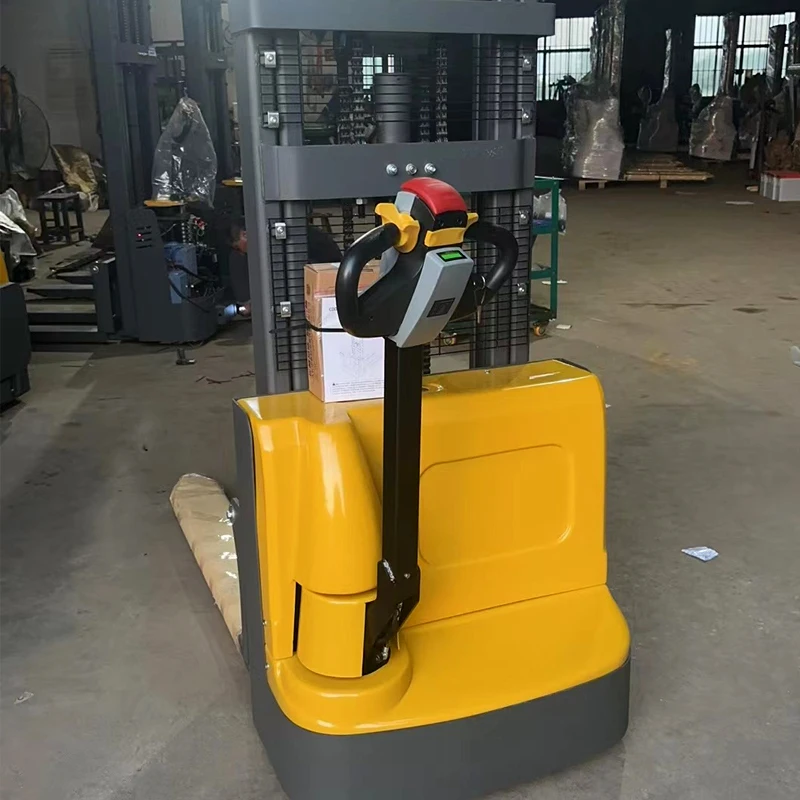 CDD12 1.2 ton 3m 4.5m pallet lift electr stacker forklift pallet stacker