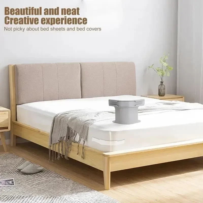 침대 시트 클립 4개 헤비 듀티 플라스틱 내구성이 강한 강력한 그립 사용하기 쉬움 느슨한 색상 방지 - 장식용으로 조정됨