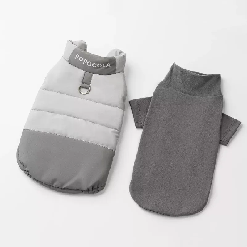 

Winter Dog Clothes Coat + T-shirt Pomeranian Poodle Bichon Frise Schnauzer Dog Clothing Jacket Vest Pet Apparel Pajamas Costumes