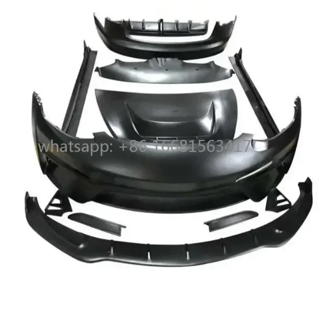 Front Bumper Lip Side Skirt Body Kit Carbon Material Body Kit For Model 3/Y Body Parts Plaid(Sample Provided)