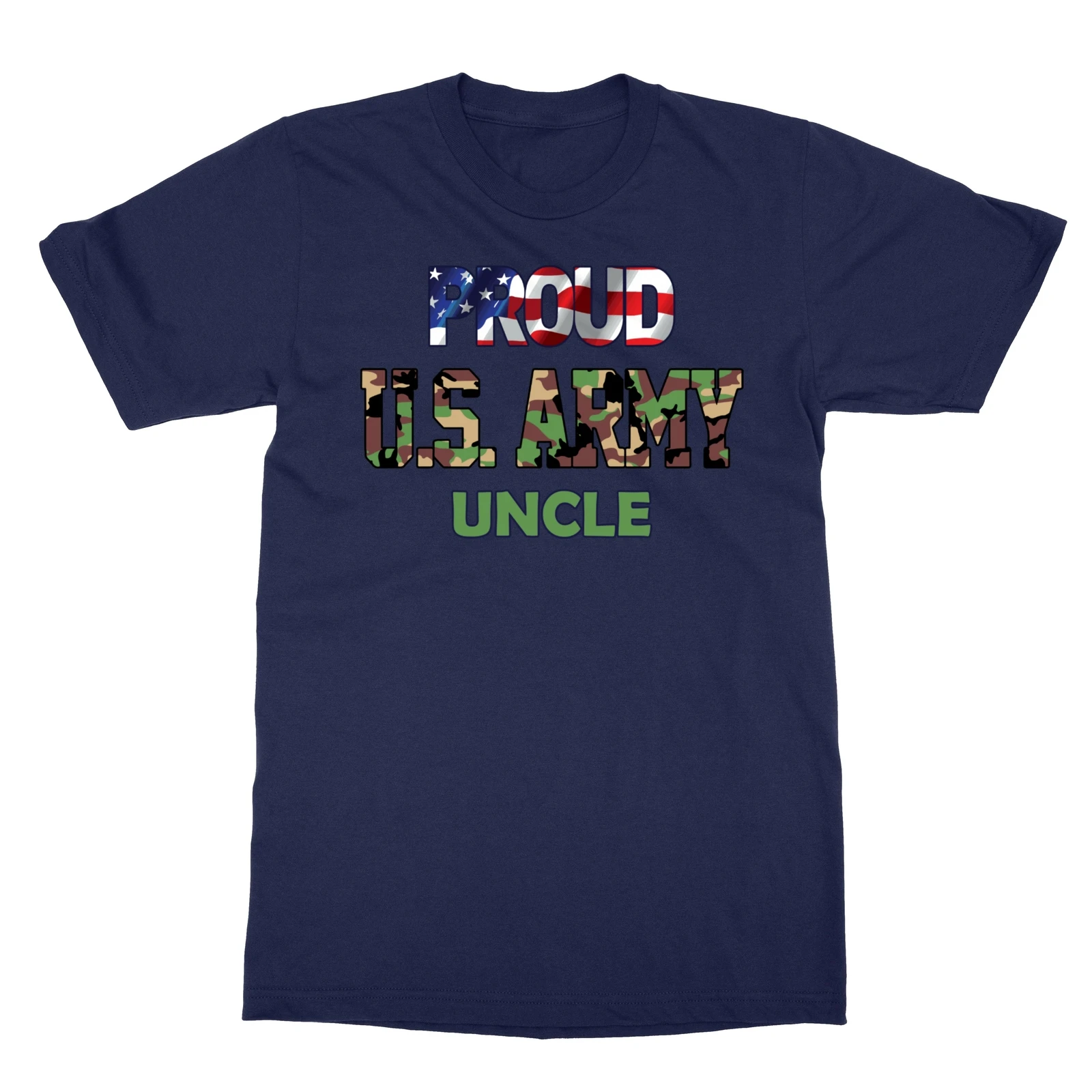 تي شيرت Vintage Proud Uncle U.S.Army Veteran للرجال