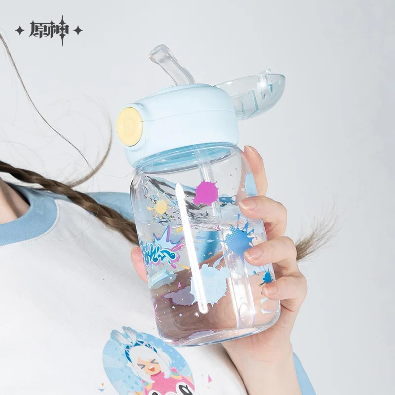 

[Официальная] игра Genshin Impact Mu Dua Water Cup, подлинная тема miHoYo, уличная бутылка для воды, чайная чашка, подарки Doujin для косплея