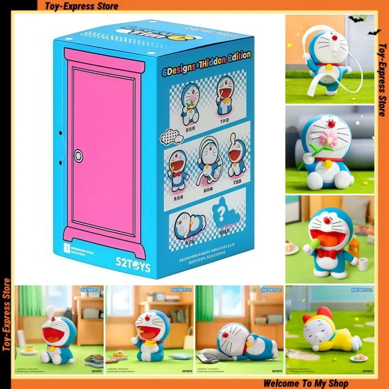 

52TOYS Blind Box Toys Doraemon Leisure Time Series Blind Boxes Doraemon Model Doll Mystery Box Ornament Kids Toys Birthday Gift