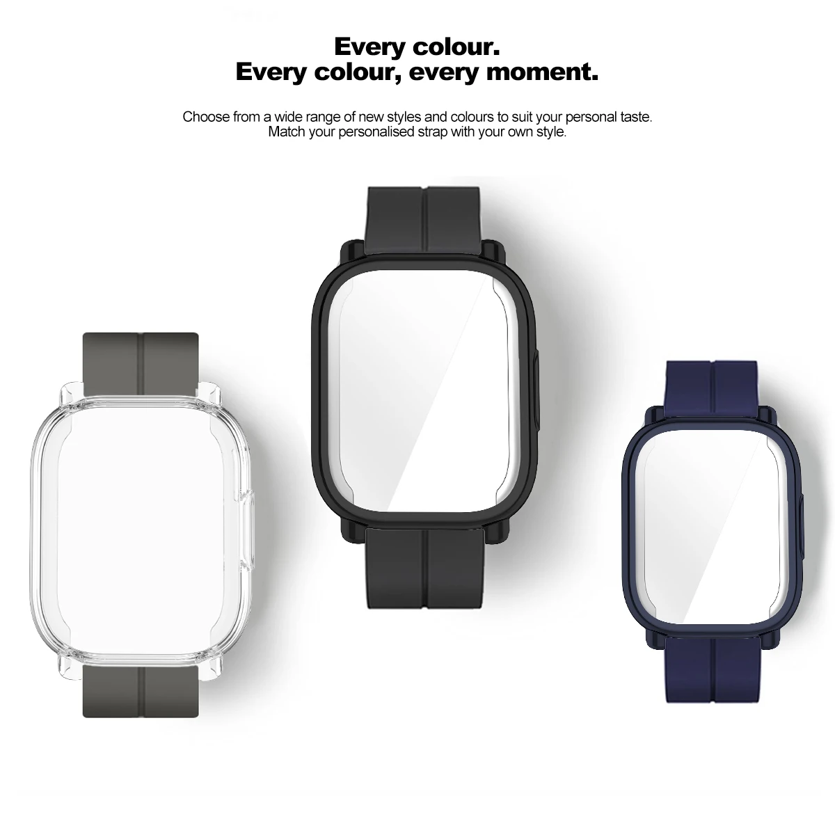Correa magnética de silicona + funda para Xiaomi Redmi Watch 5 Active Lite, pulsera y funda para reloj inteligente Redmi Watch 5 Active Lite