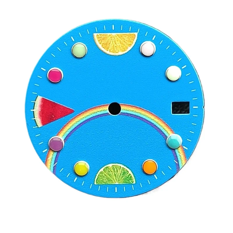 For 28.5Mm Luminous Dial, Suitable for NH35/NH36 Mechanical Movement Watch Dial Replacement Accessories