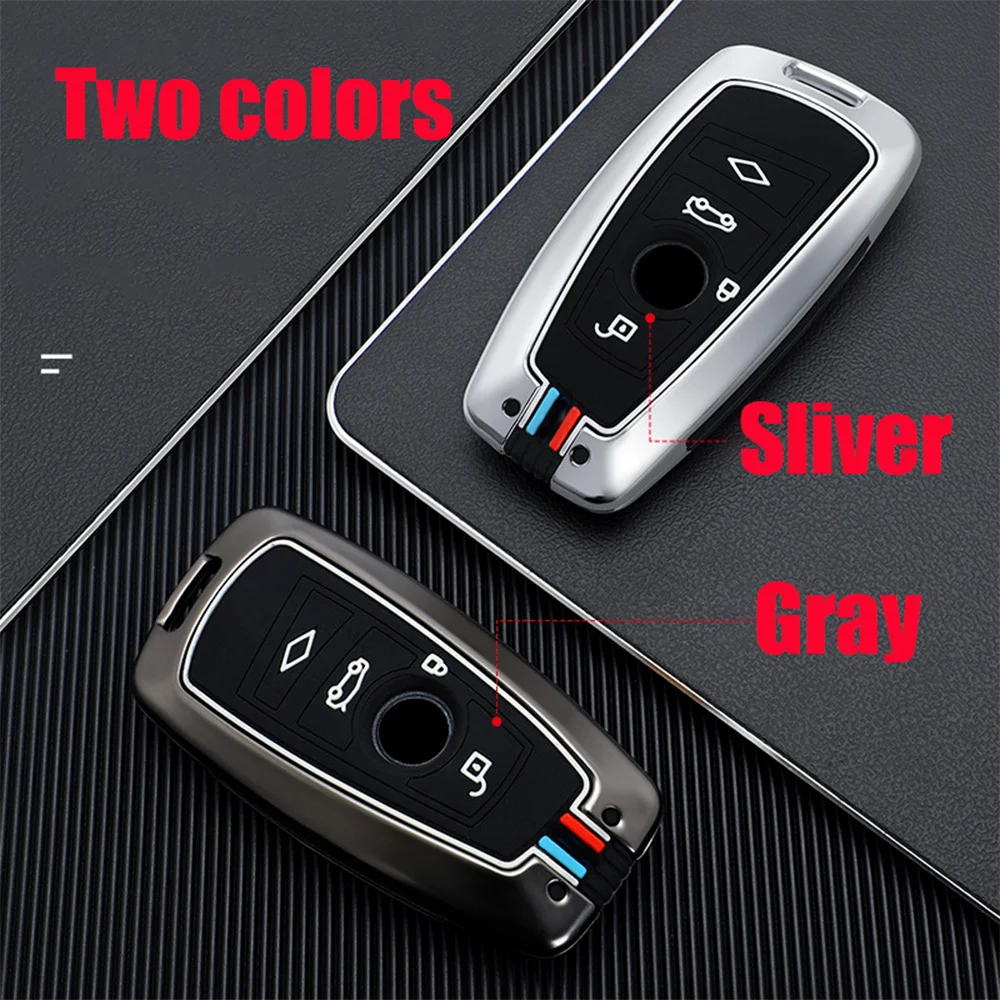 

Silicone Car Remote Key Case Cover Shell for BMW 1 3 5 7 Series for X1 X3 X4 X5 F15 X6 F16 G30 Keychain Bag Shell Accessories