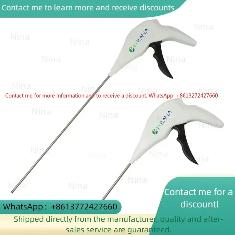 Sterile Hernia Stapler Tacker with Enhanced Safety Design Manual Power Source Steel Plastic Metal Surgical Medical Device