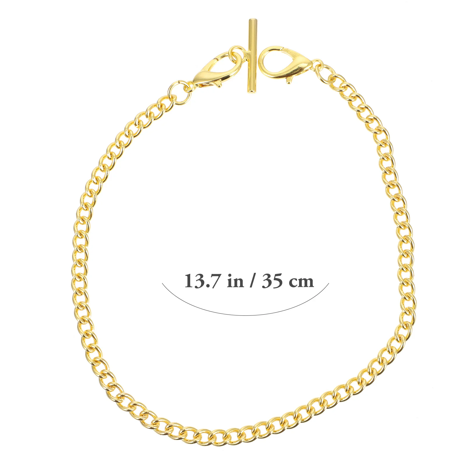 DIY الملابس التبعي T بار ساعة الجيب سلسلة لسترة الجينز حقيبة يد ديكور شنقا سلسلة هدية DIY الملابس التبعي