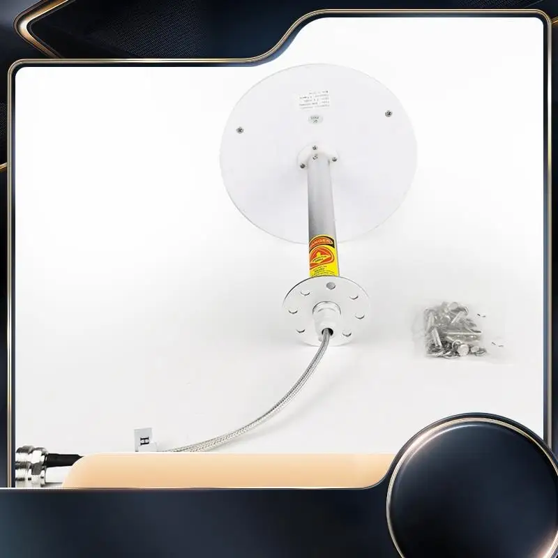 

5G Mimo Antenna Feed 698-4000Mhz 2G 3G 4G 5G LTE Outdoor Antenna Feed 2X30dbi External Antenna 2 X N Female Connector-N34R