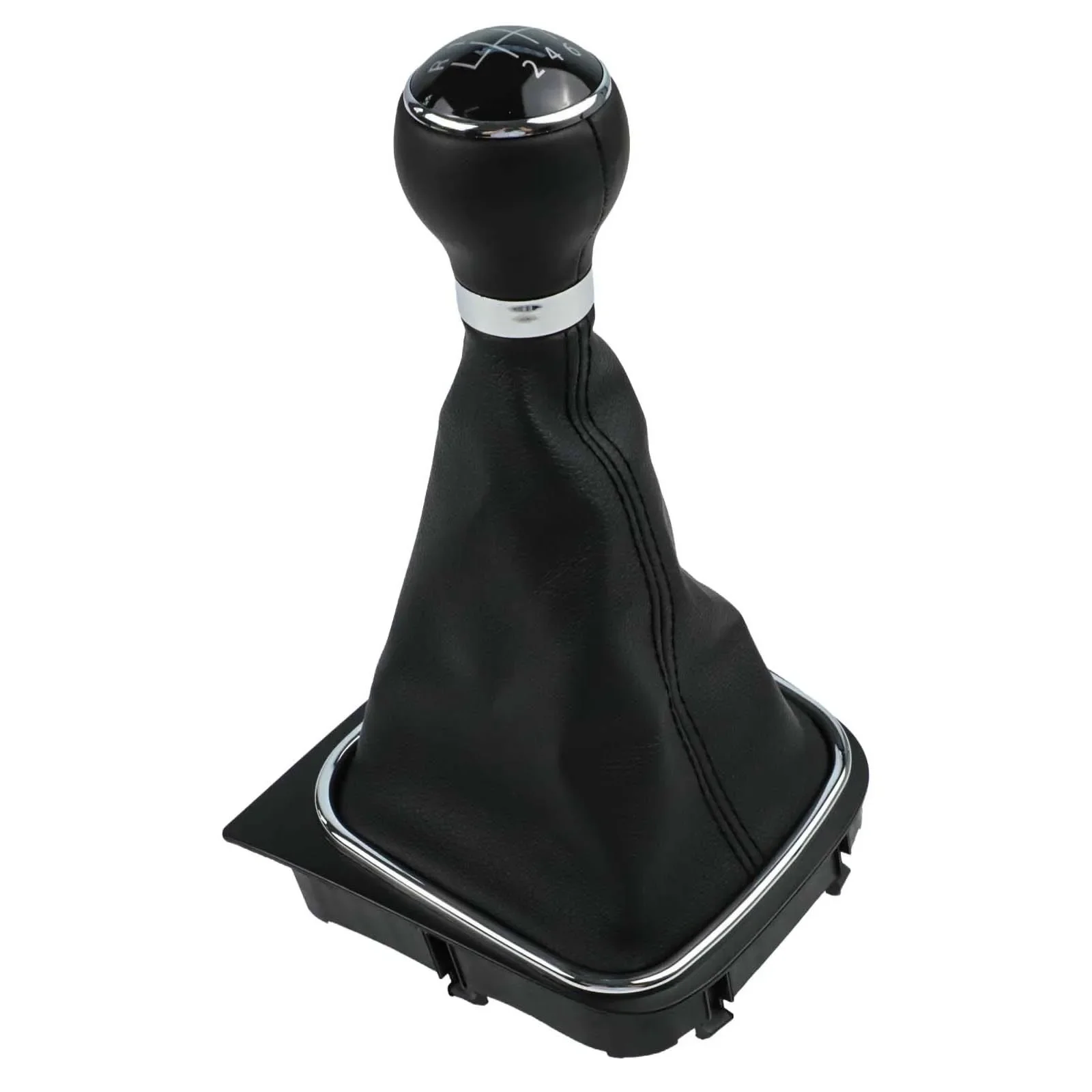 Gearshift Boot with Matching Knob for For Golf MK5 MK6 For Jetta For EOS For frame 6-Speed Manual Transmission
