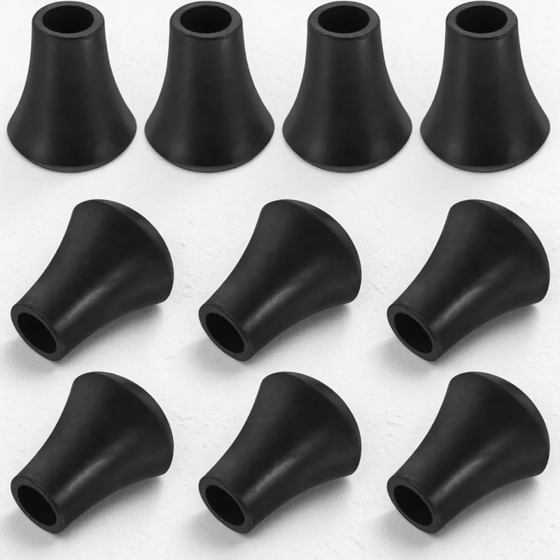 

10pcs Floor Protectors Rubber Kit Stand Pads For Percussion Non-Slip Durable Lightweight Compact Easy Install Protect Hardwood