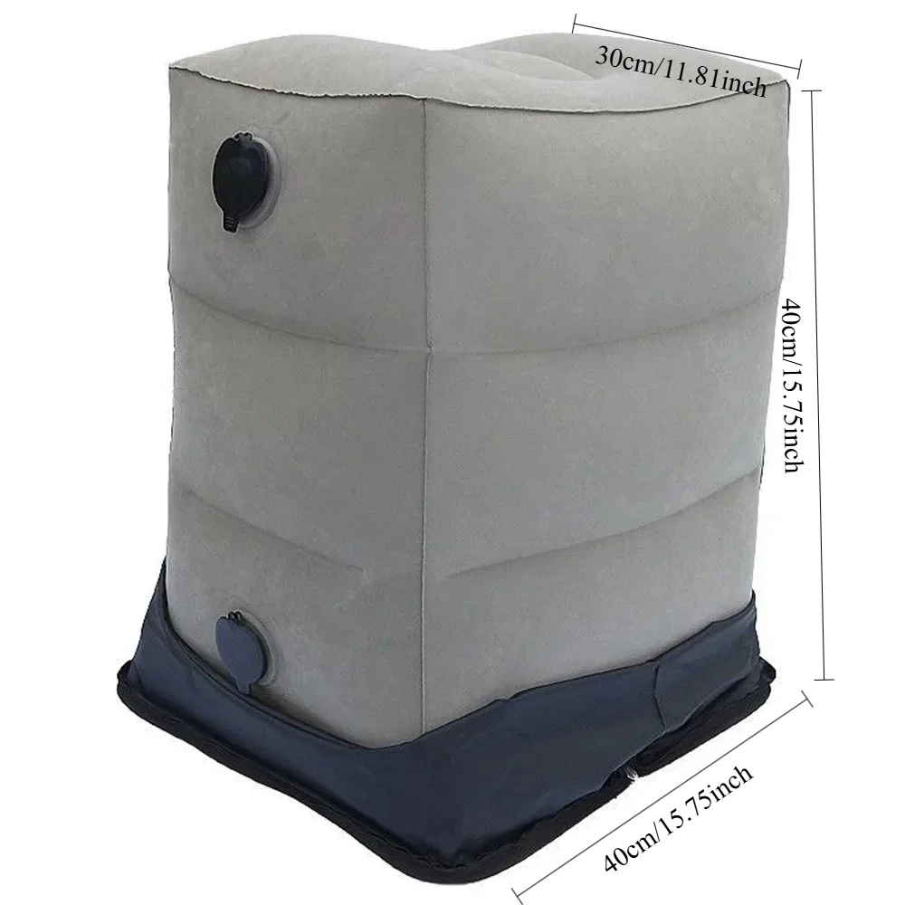 

Качественная надувная подушка для ног для путешествий, портативная регулируемая 3-слойная подушка для ног, подушка для ног, подушка для путешествий