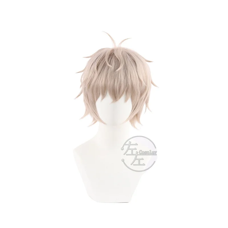 Anime WIND BREAKER Choji Tomiyama Cosplay Wig Short Hair Shishitoren Leader Accessory Halloween Party for Women Men Props