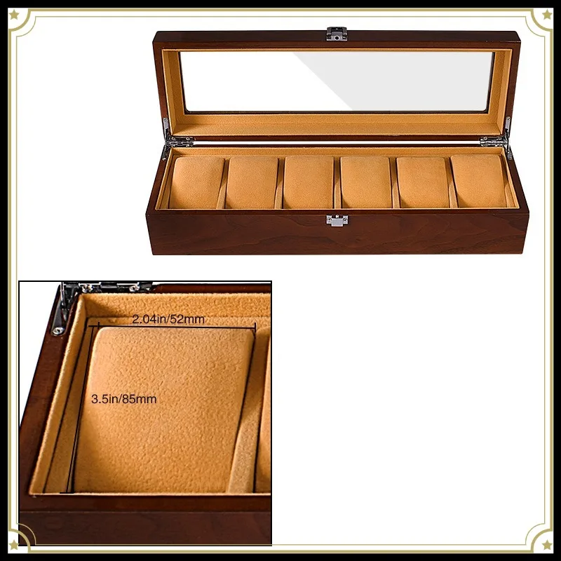 Watch storage box 3 digits 5  6  8 digits 10 digits Wooden box Watch jewelry storage Display box