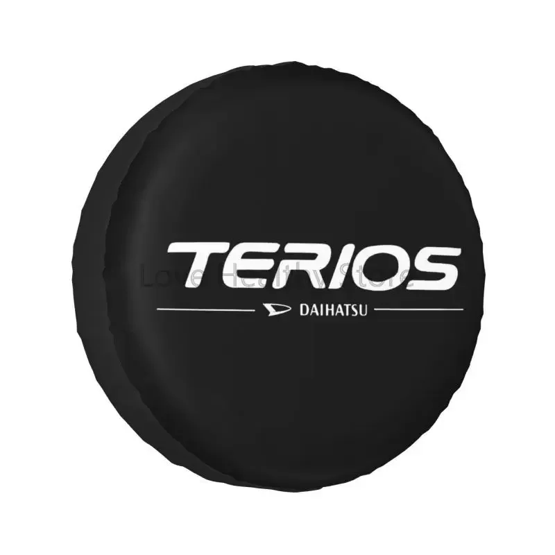 Capa de pneu sobressalente personalizada universal para daihatsu terios rv suv 4wd 4x4 protetor de roda de carro cobre 14 "15" 16 "17" Polegada