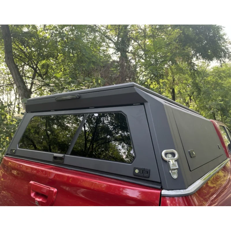 Heavy Duty Waterproof Hard Top High Roof Pickup Canopy Cover Fit F150 Ranger Tacoma Hilux