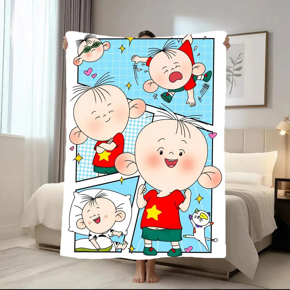 

Cartoon B-Big-Ear TutuS Throw Short Plush Throw Blanket Soft Skin-Friendly Multi-Scene Home Office