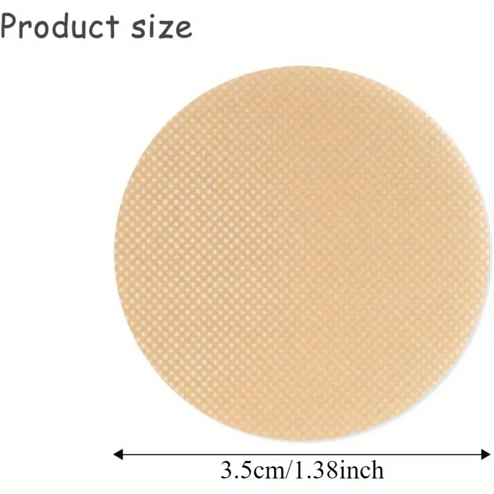10/20/50/100/200 パック超薄型で柔らかい男性用使い捨て目に見えない乳首ステッカー、メッシュ生地の胸部プロテクター、適切な2027