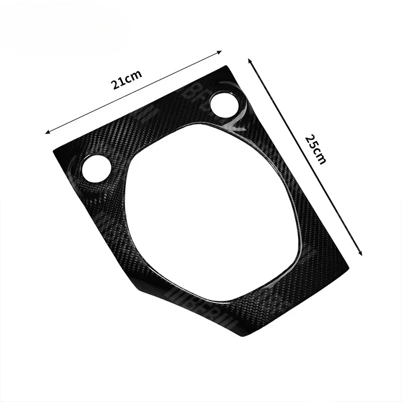For Nissan RZ34 Fairlady Z 400Z Manual Real Carbon Gear Shift Cover Panel New Interior Kits For Car Interior