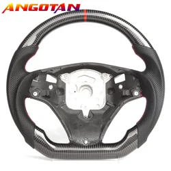 LED Carbon Fiber Steering Wheel Alcantara Leather For BMW Steering Wheel Volant E89 E90 E91 E92 E93 330i 335i 328i 2005-2012