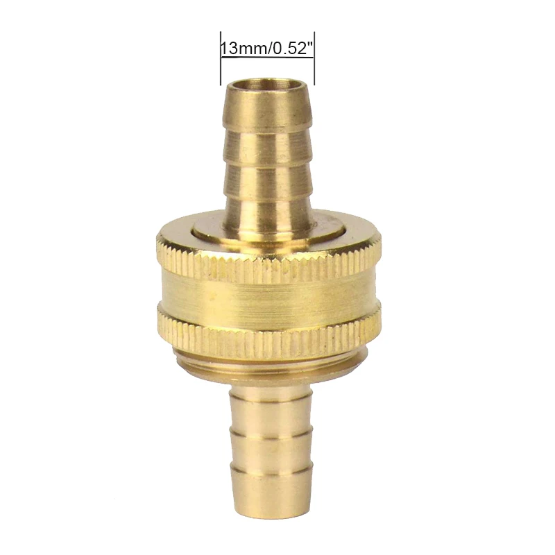 Gartenarbeit 5 Sätze Messing Zoll Gartens ch lauch Mender Reparatur Stecker Buchse mit rostfreien Klemmen