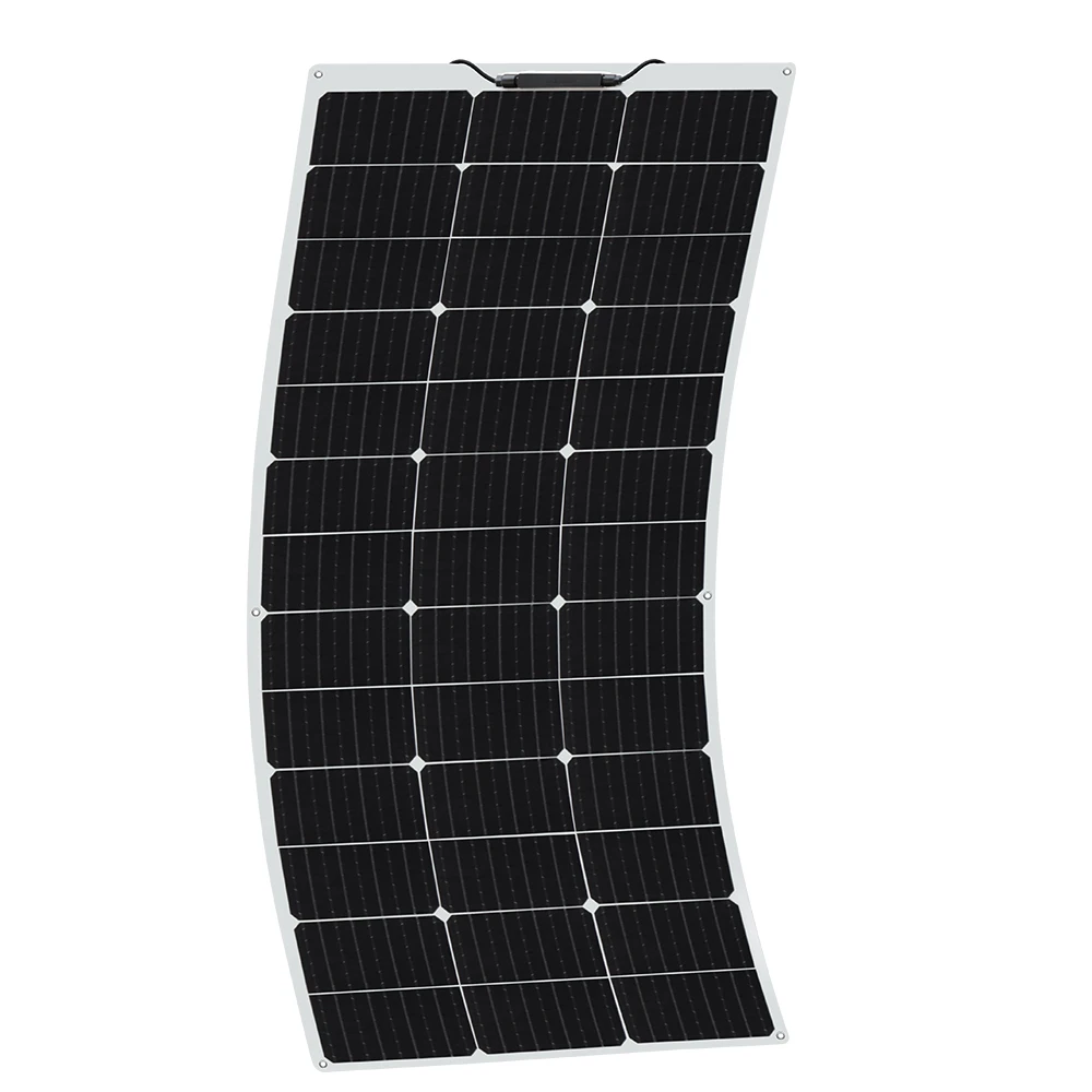 150W 21.6V Semi- Flexible Solar Panel Module balcony photovoltaic PV 150 WATT CELL for home boat camper 12v /24V battery charger