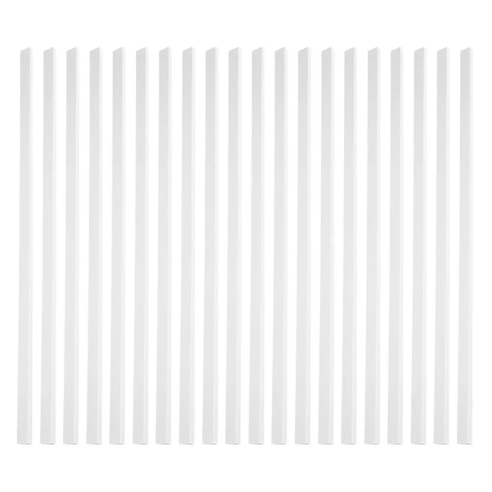 20Pcs File Folder Slide Grip Transparent A4 Paper Binding Covers Easy Carry Document Protector for Office School