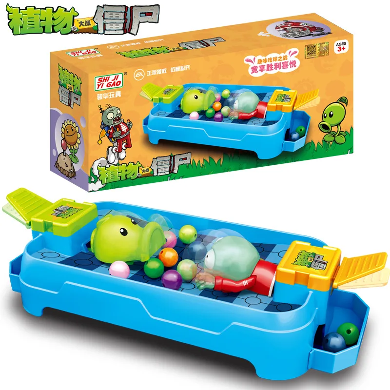 Juego Interactivo de Plantas vs. Zombis: Diversión Comiendo Guisantes, Lanzaguisantes Doble vs. Legión de Zombis, Juguete Infantil, Regalos de Navidad para Niños