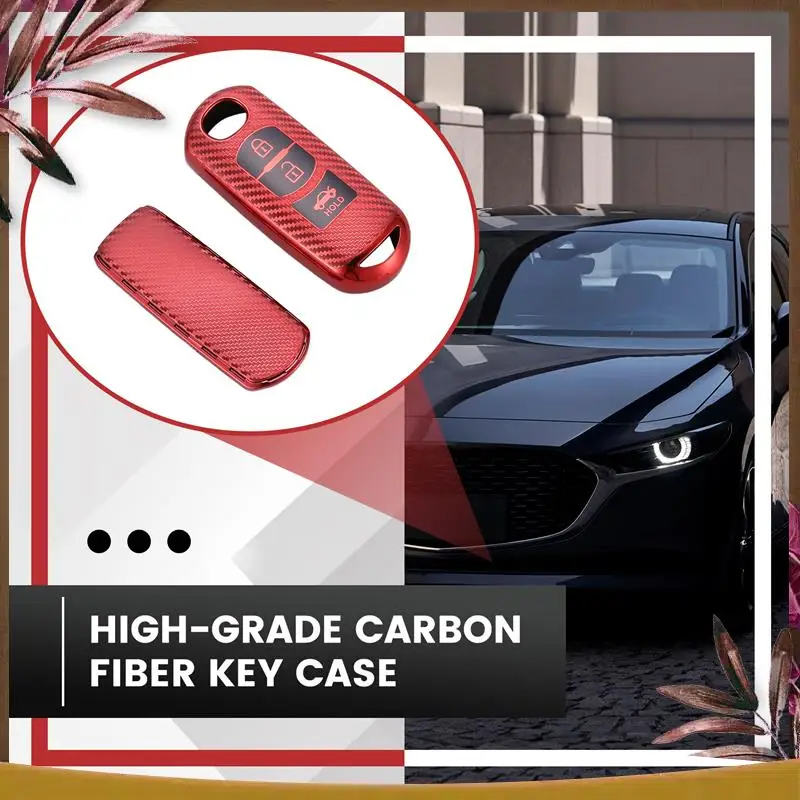 

AB59-Key Case Soft TPU Car Key Fob Cover Case Protect For Mazda 2 3 5 6 CX-3 CX-4 CX-5 CX-7 CX-9 2014 2016 2015 Atenza Axela