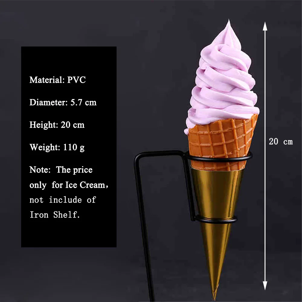 fake food props bar cafe bakery pastry dessert cake house store shop showcase cabinet decor simulation artificial ice cream