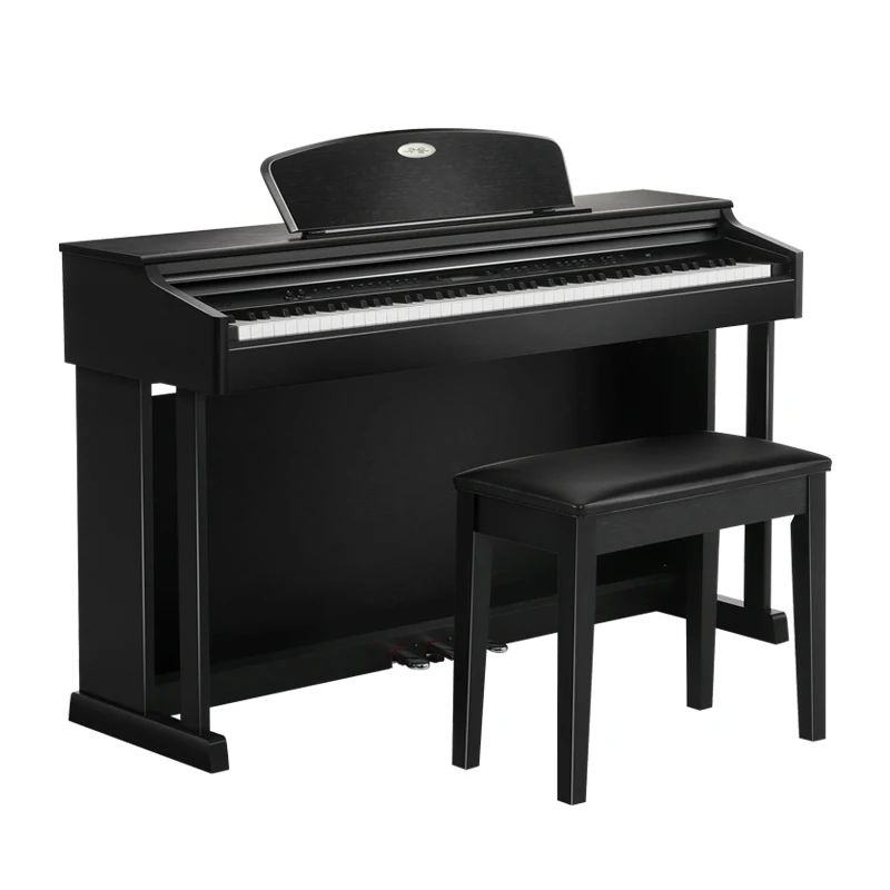 Hooqu プロフェッショナル電子木製ピアノ 88 グレードハンマーアクションピアノキーボードデジタルピアノ