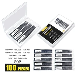 10 values kit IC Logic Chip SOP 74HC00D 74HC02D 74HC04D 74HC08D 74HC14D 74HC32D 74HC86D 74HC138D 74HC164D 74HC595D