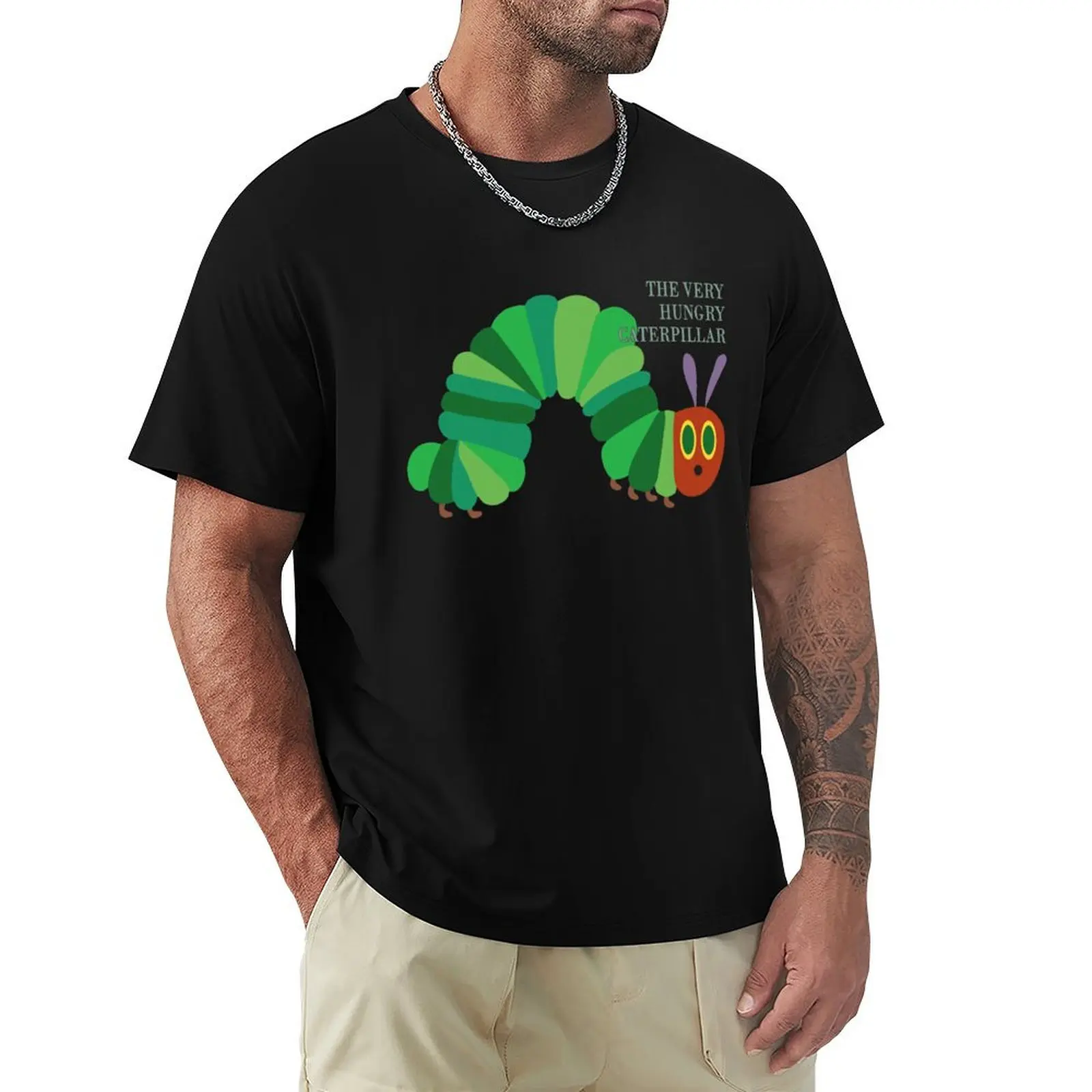 

Very Hungry Caterpillar T-Shirt cute clothes cute tops Luxury man oversized t shirt clothes for men