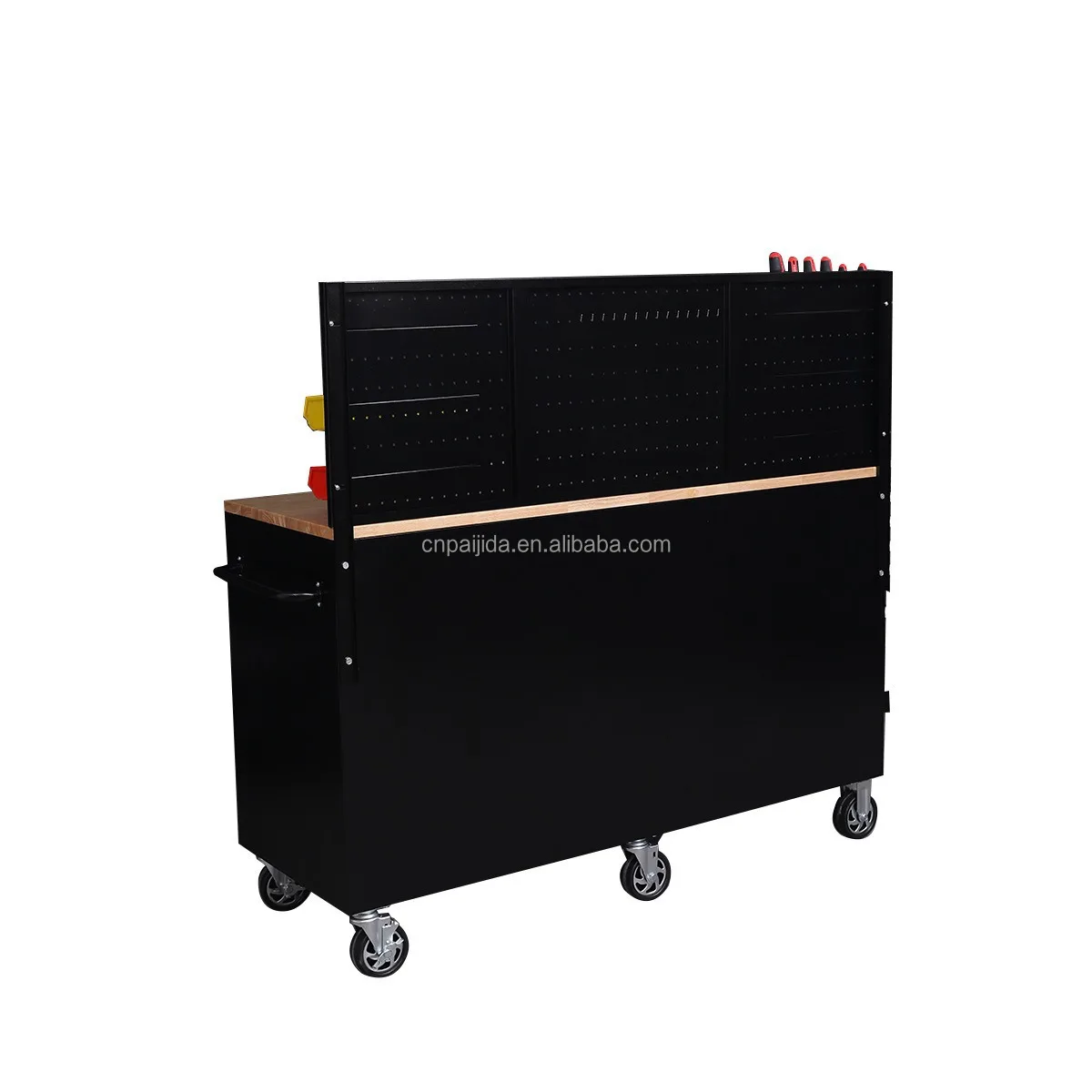 Multi-Use Durable 9-Drawer Tool Cabinet Casters Custom Color Metal Storage  Workshop Garage Automotive Care Center Tool Trolley