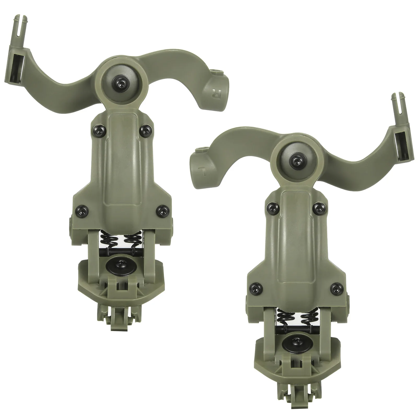 Pickup Noise Cancellation Tactical Headphone Helmet Accessories Guide Adaptation Kit Multi-angle Adjustable