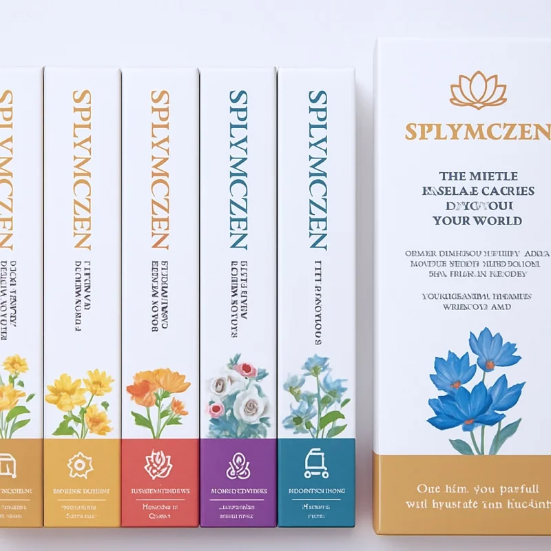 546pcs Sandalwood Incense Sticks Set 6 Mood Scents (focus/yoga/celebration/home/morning/purity) Long-lasting Aromatherapy Gifts