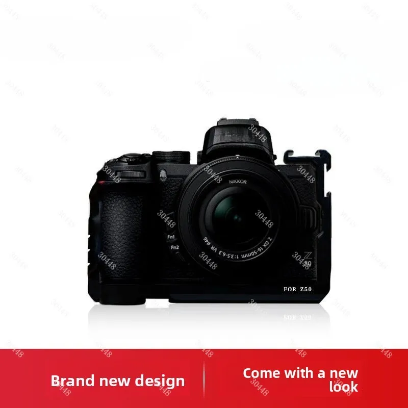 

Camera Cage for Nikon Z50 Mirrorless with Quick Release Plate Expansion Metal Frame