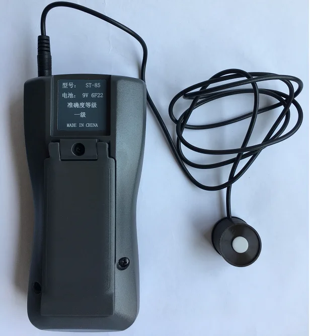 เครื่องวัดความสว่าง ST-85 เครื่องวัดความสว่างแสงที่มองเห็นได้ 0.1-199.9*103 lx ช่วงการวัดความสว่างอัตโนมัติ