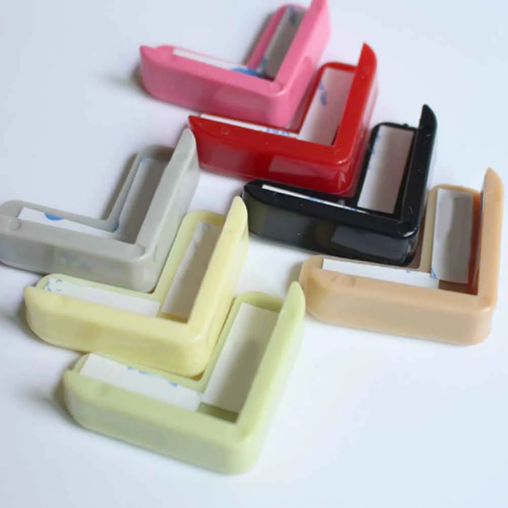

20pcs Anti Collision Corner Protector Durable Silicone Kid Safe Home Furniture Desktop Tea Table Colorful Design Practical Tools