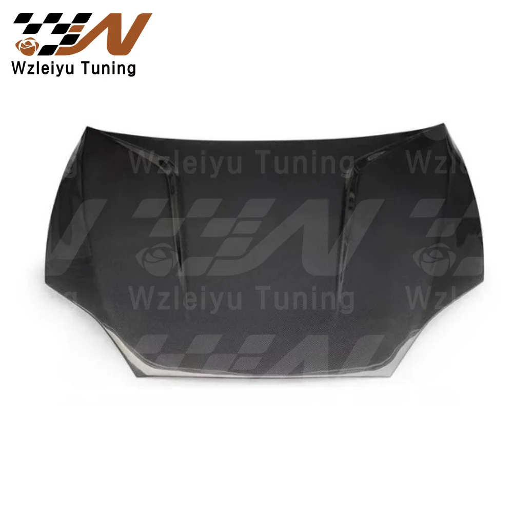 

New Style Real Carbon Fiber Front Hood Bonnet Fit For Tesla Model S 16-20 High Quality Fitment