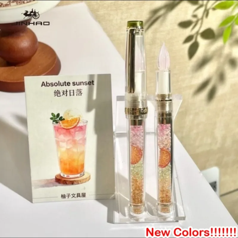 JINHAO 82 Handcrafted Glass Dip Pen 2026 Limited Edition Finely Grounded Smooth Writing Art Office School Supplies Stationery view 4
