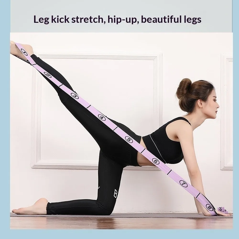 Resistance Band Set Digital Muscle Training Leg Exerciser for Seniors Segmented Elastic Band