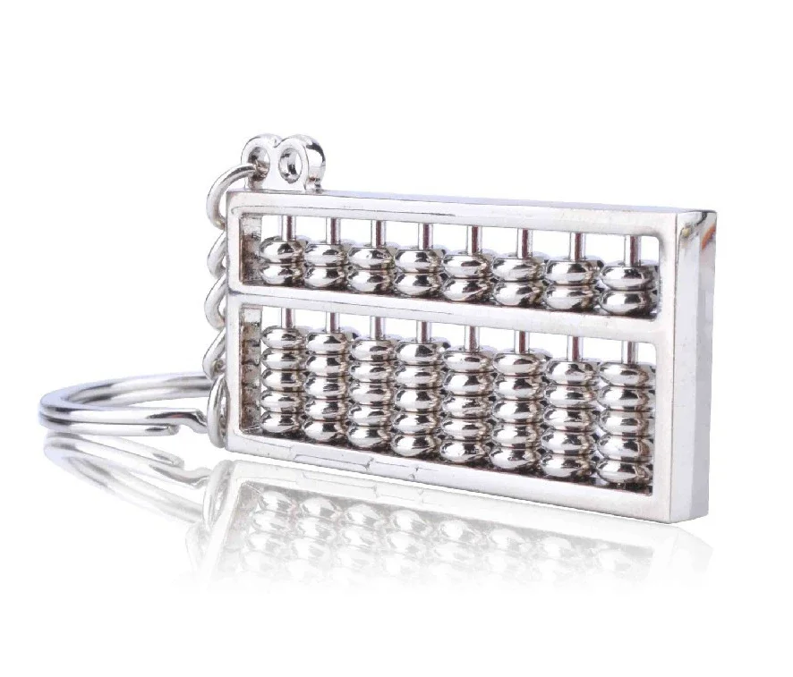 Calculator Accounting Abacus Keychain Chinese Ancientclassic Style Key Chain