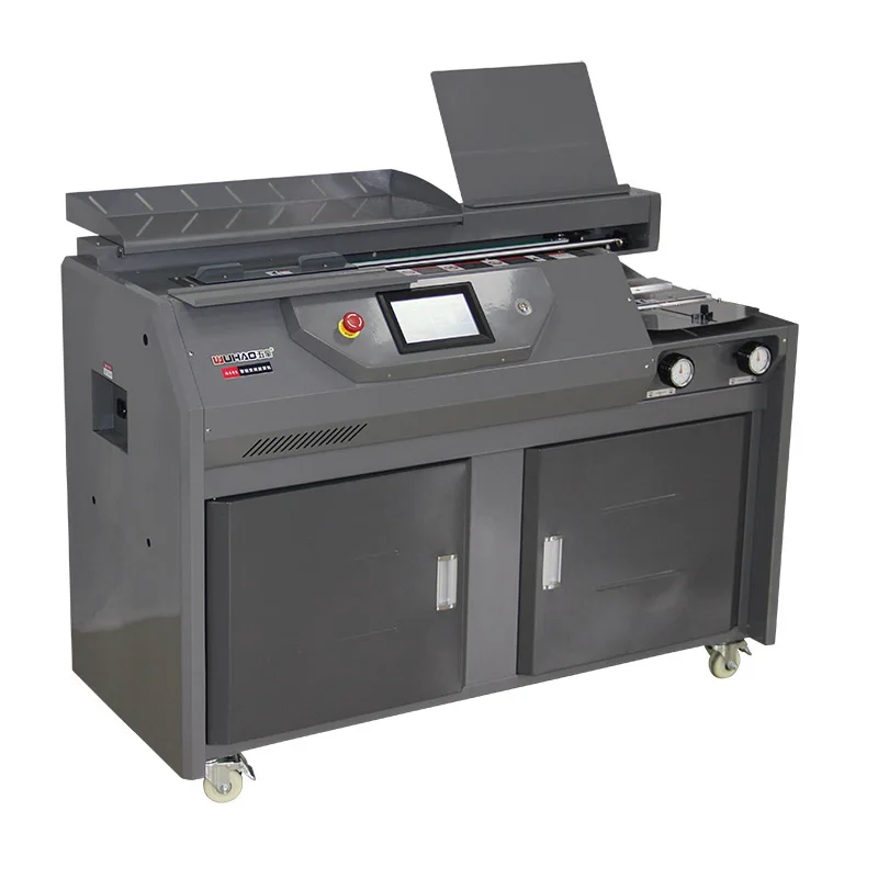 G60E Vertical A4 Touch Screen Glue Binding Machine Automatic Book Binder Hot Melt Professional Binding System For Office