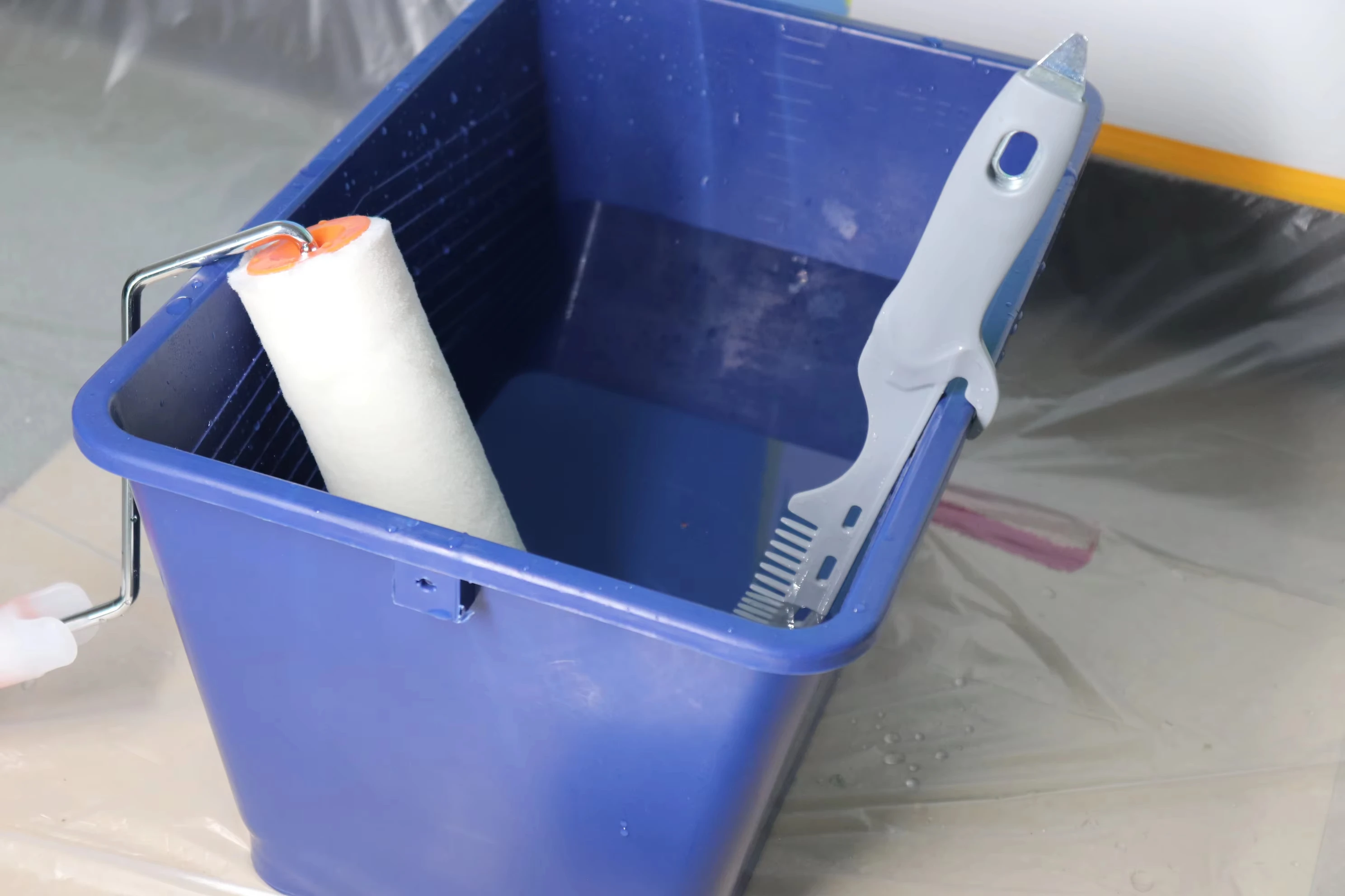 Multi-functional paint cleaner, stirrer, can opener, bucket opener, paint roller scraper, paint brush cleaner. image 5